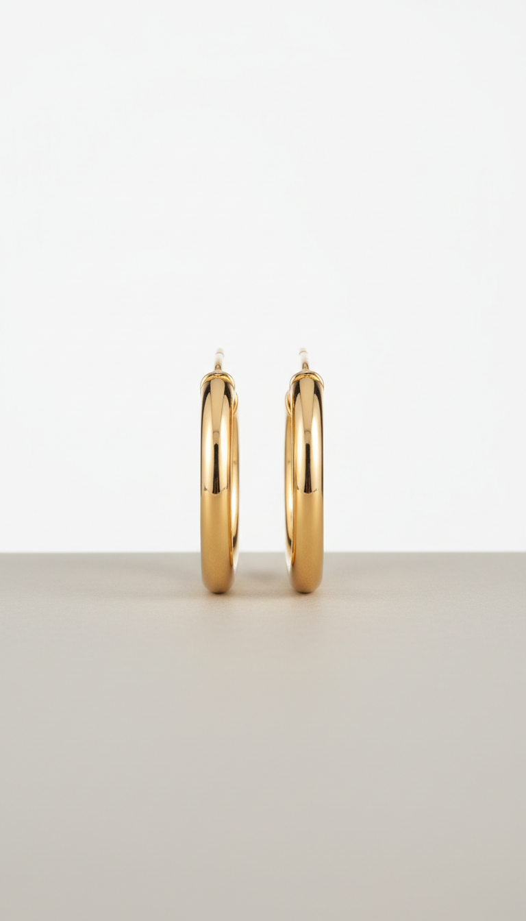 Aretes plata esterlina mate