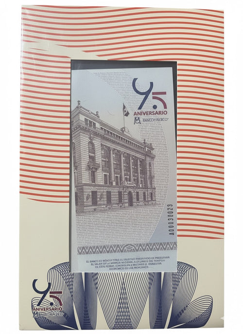 Billete espécimen 95 aniversario
