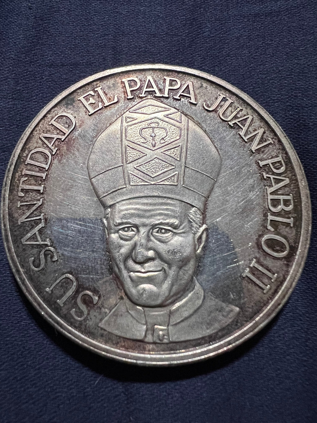 Medalla papa Juan Pablo ll