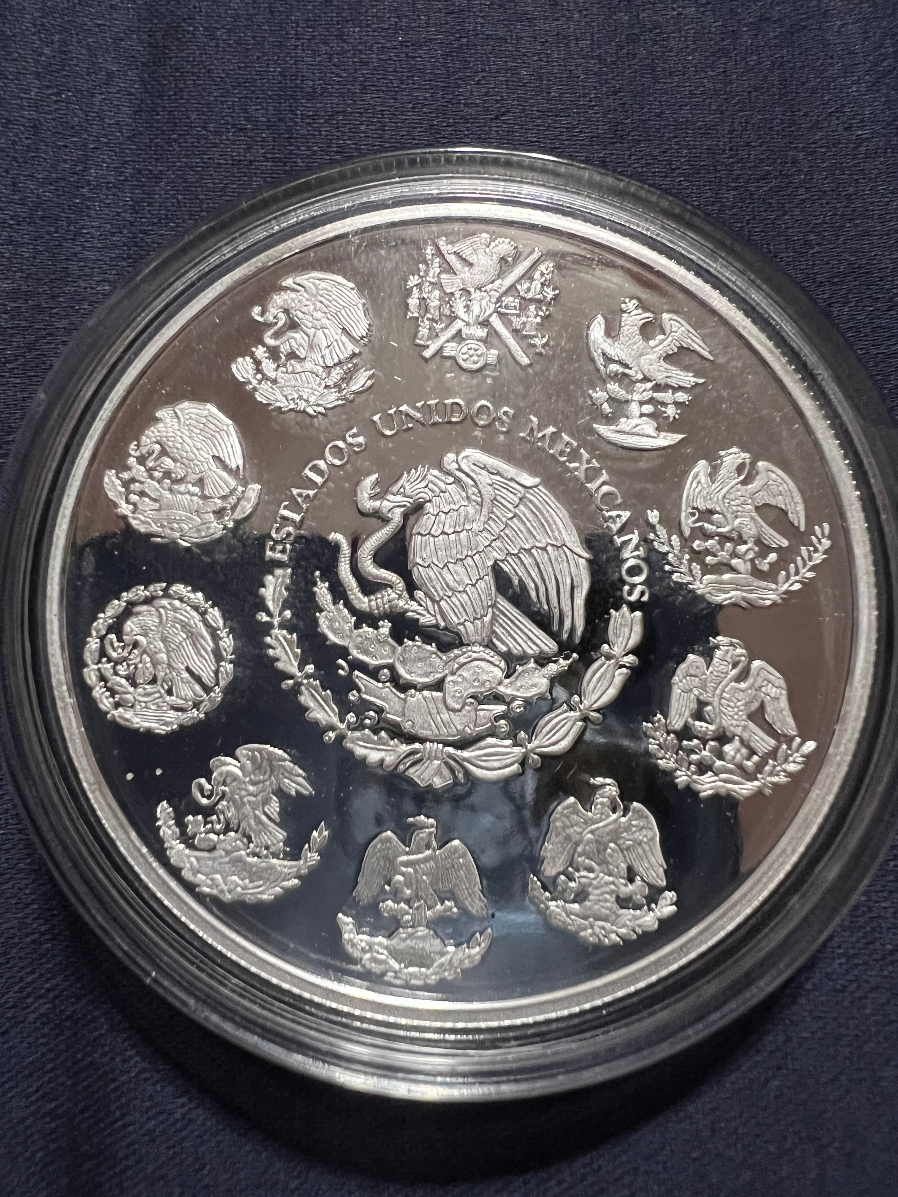 Moneda 10 pesos 100 años BM