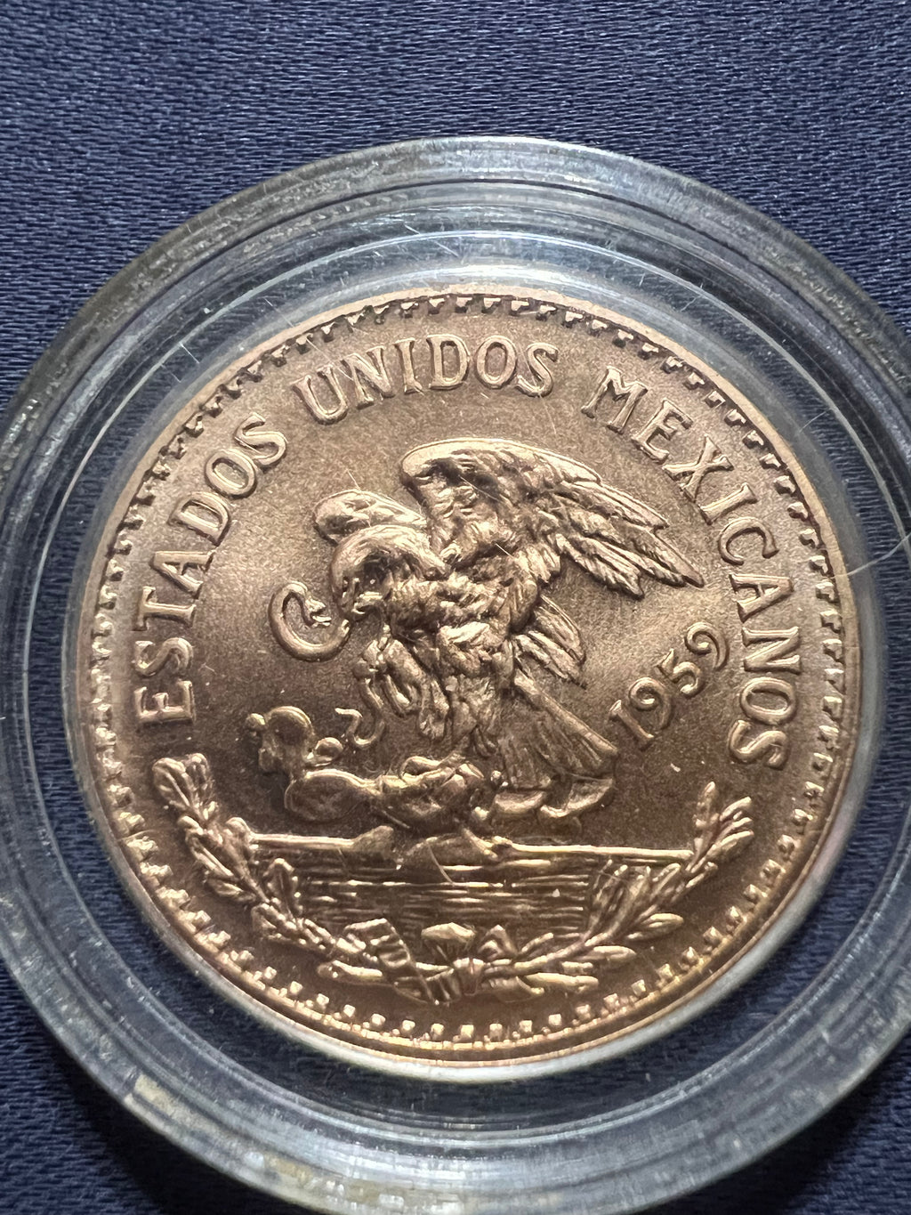 Veinte pesos oro